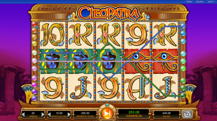 Tragamonedas cleopatras 2